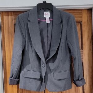 Candie's Charcoal Women's Blazer